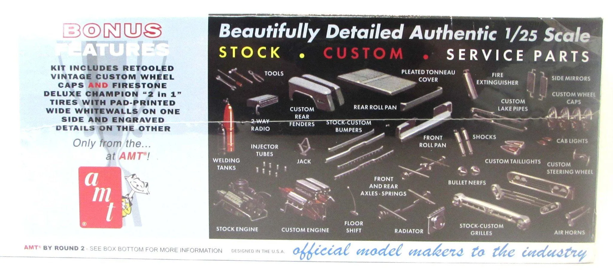 1953 Ford Pickup Truck New Plastic Model Kit AMT 882 1/25