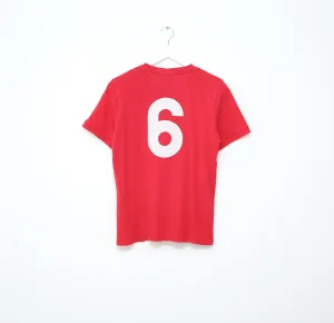 1970 Bobby MOORE #6 England Vintage Umbro Away Football Shirt (S/M) West Ham Utd