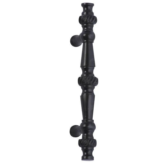 5 Inch Overall (3 Inch c-c) Solid Brass Georgian Roped Style Pull (Oil Rubbed Bronze Finish)