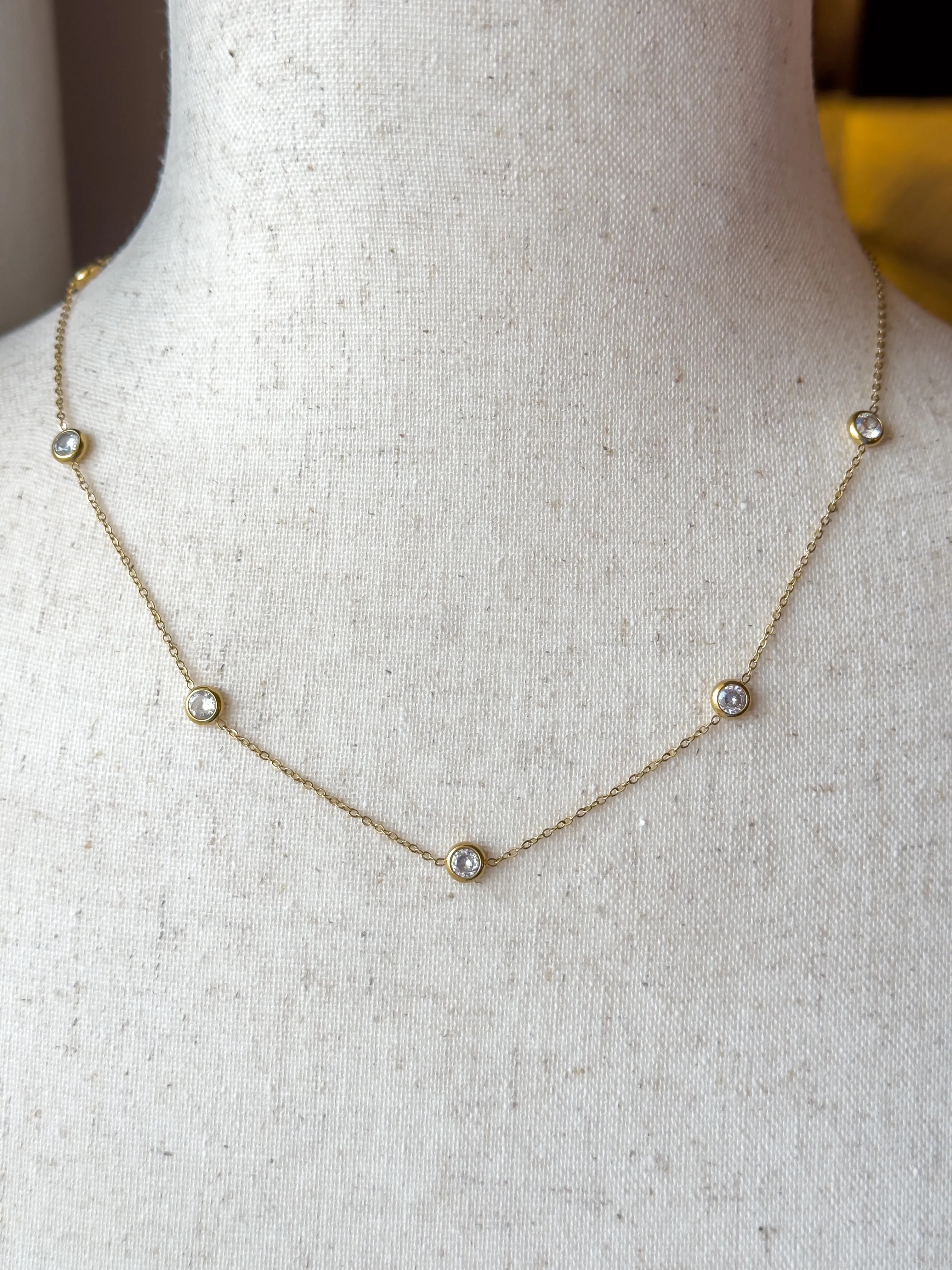 Andrea Station Necklace