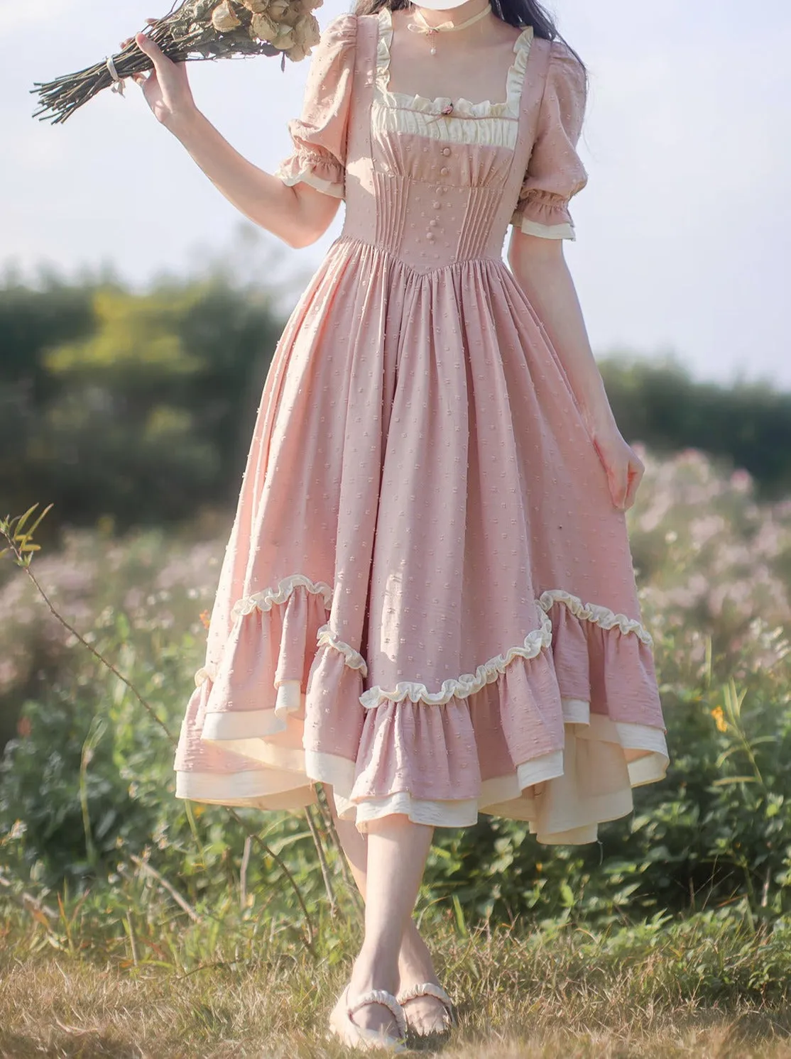 Apron   Frilled Dress Sweet   Bandana Retro