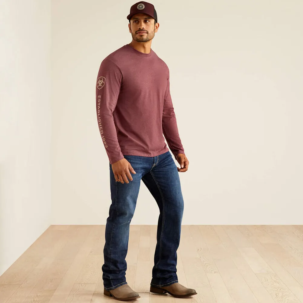 Ariat Elevated V2 LS in Burgundy Heather by Ariat