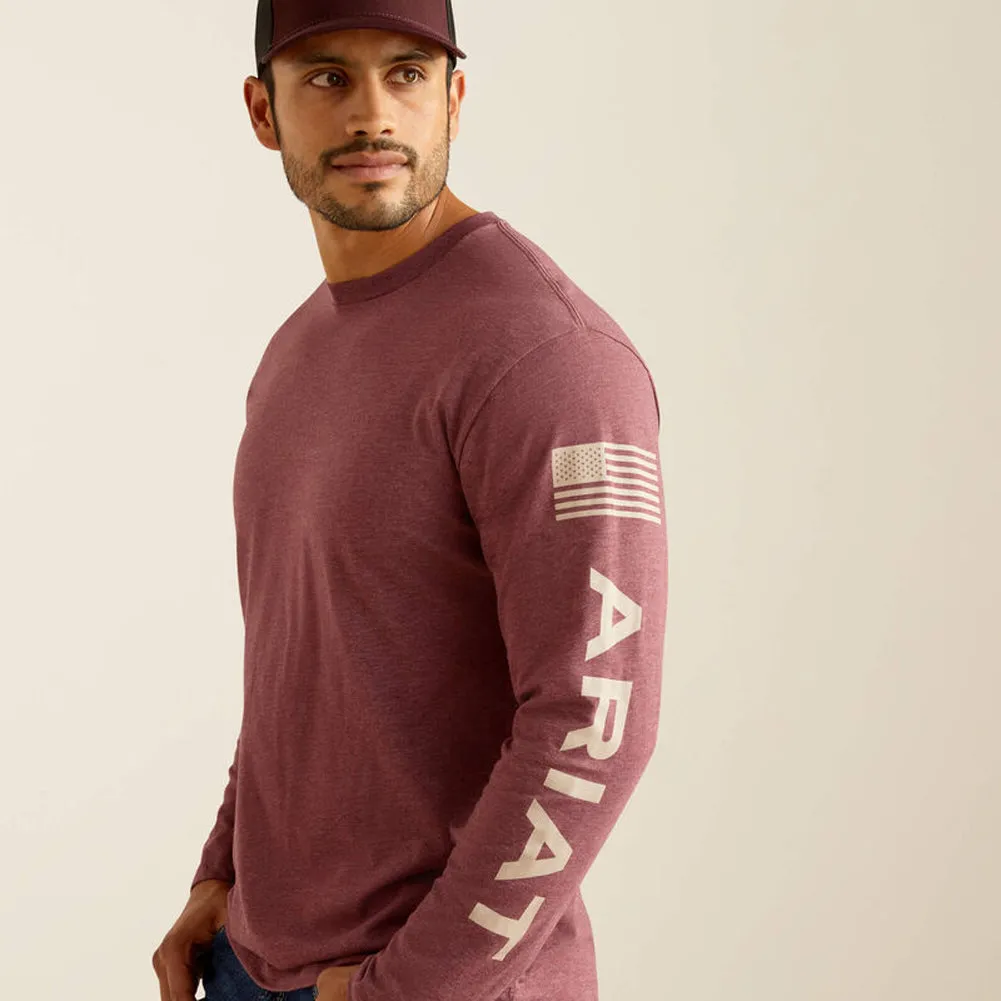 Ariat Elevated V2 LS in Burgundy Heather by Ariat