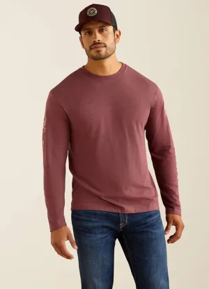Ariat Elevated V2 LS in Burgundy Heather by Ariat