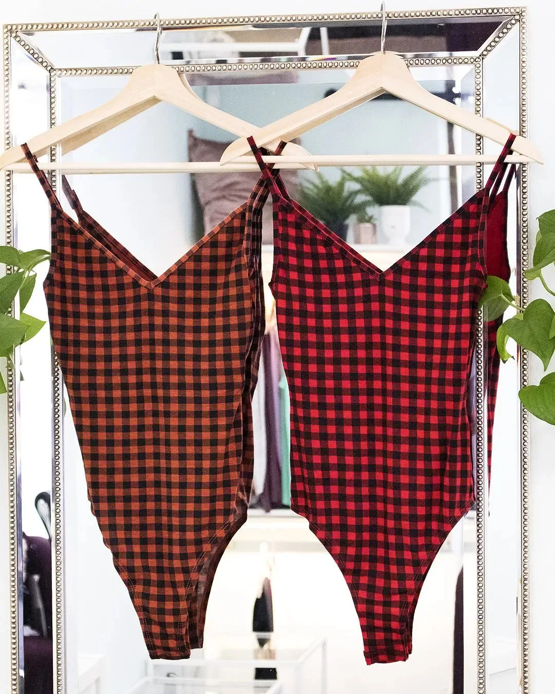 Autumn Chic Plaid Overall Jumpsuit