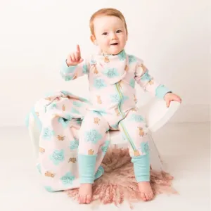 Baby Girl Clothing 'Peter Rabbit' Garden Zip Up Romper