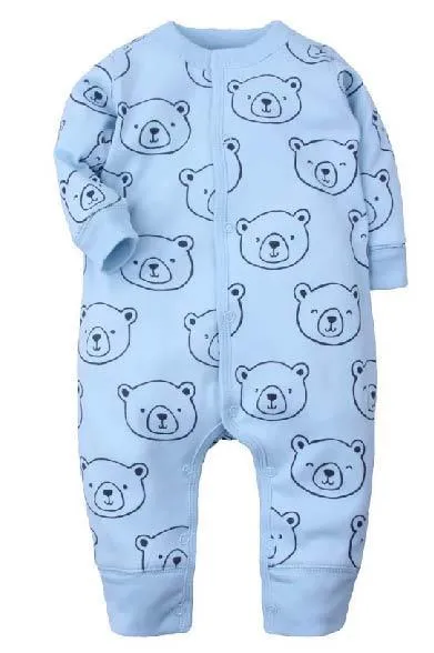 Baby Romper Combo- Teddy Bear-I Love Animals