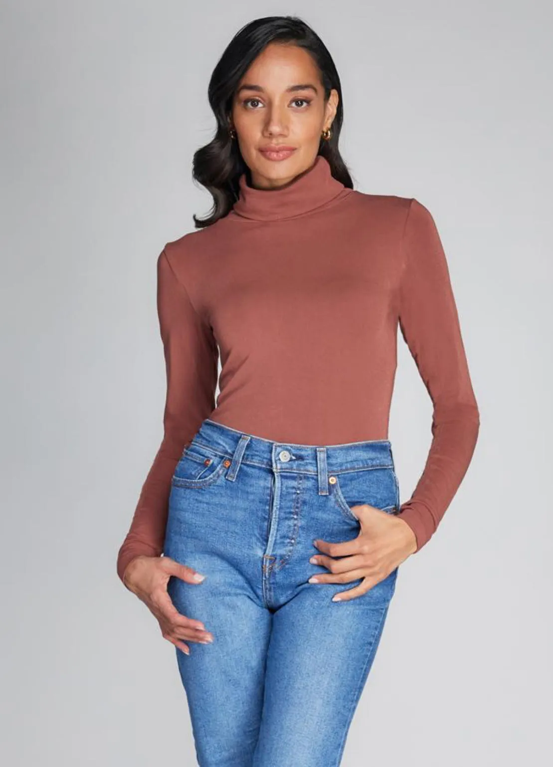 Bamboo Turtleneck