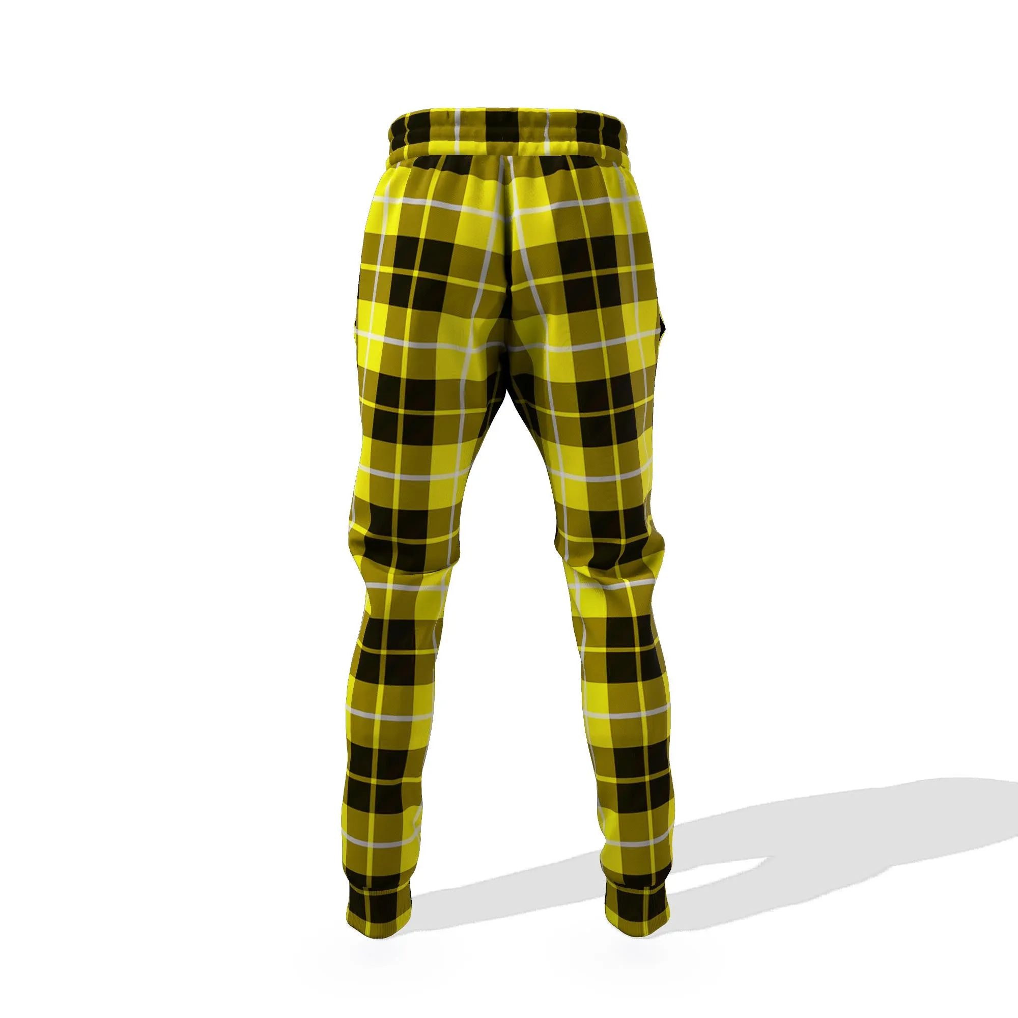 Barclay Dress Modern Tartan Joggers Pants with Family Crest