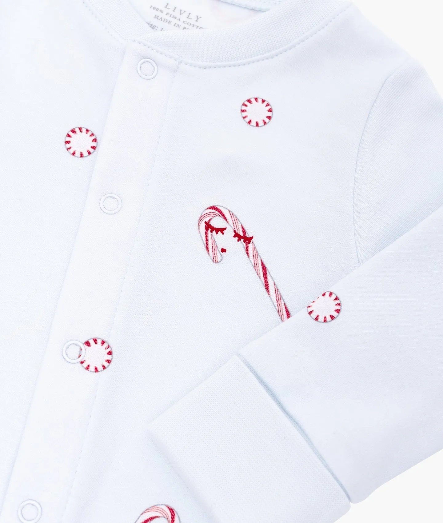 Blue Candy Cane Overall