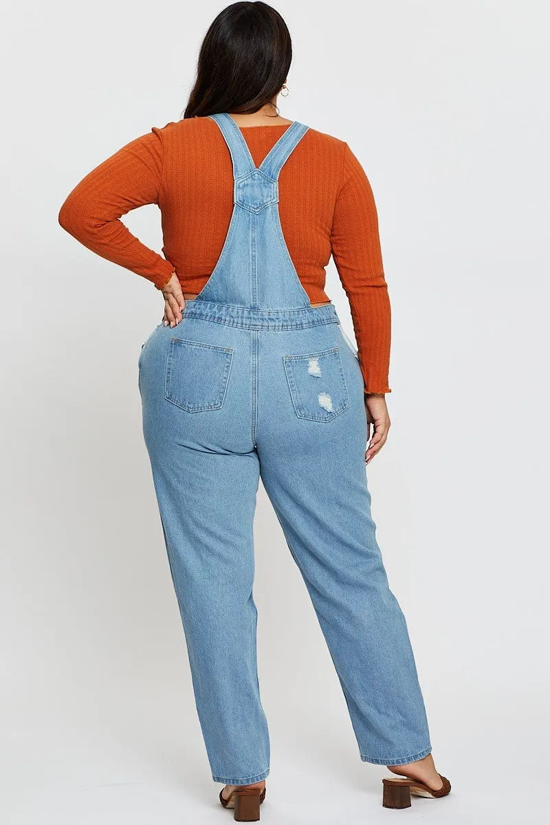 Blue Denim Overall