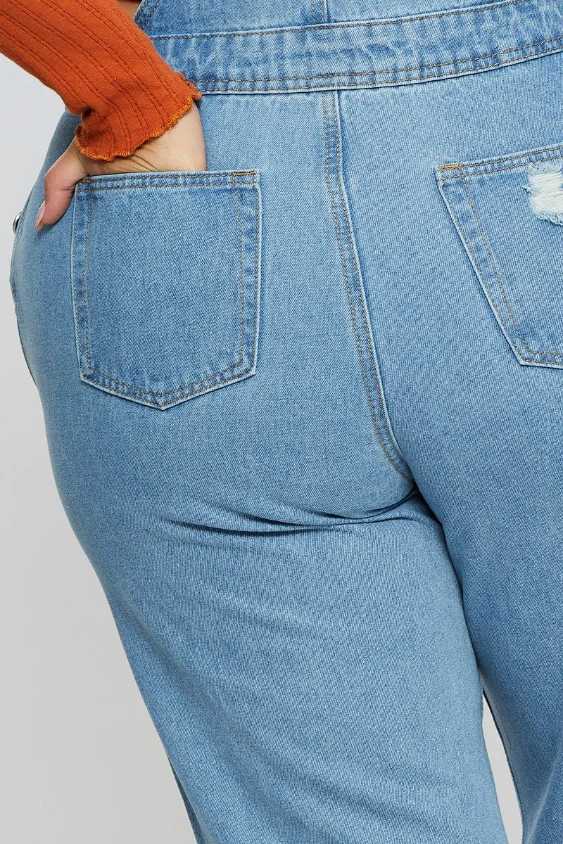 Blue Denim Overall