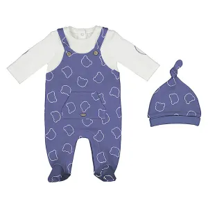 Bodysuit with Hat Winterblue