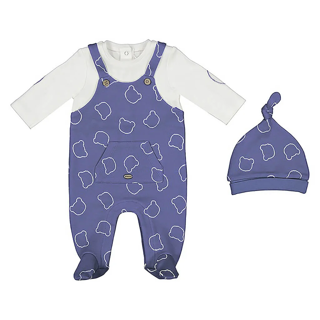 Bodysuit with Hat Winterblue
