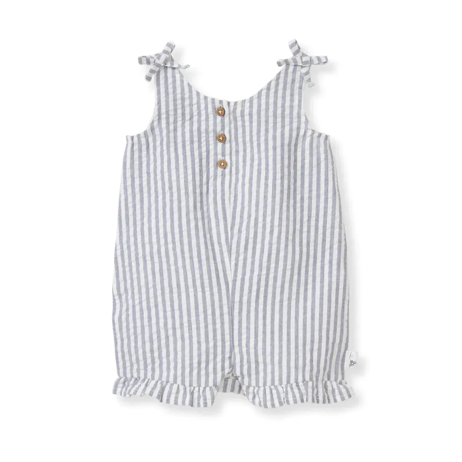 Burt's Bees - Seersucker Romper