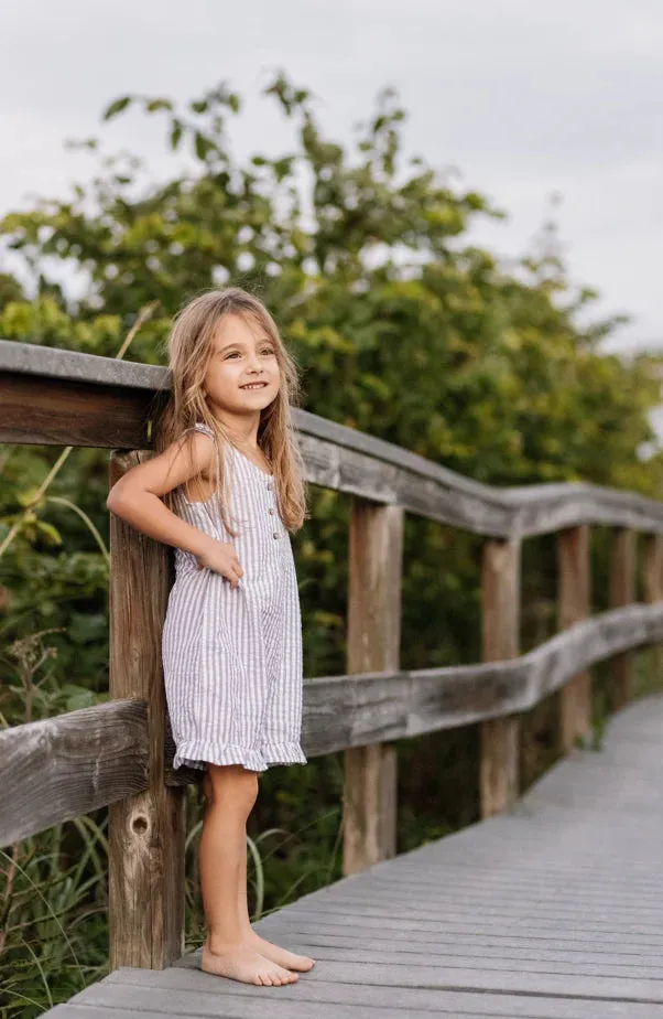 Burt's Bees - Seersucker Romper