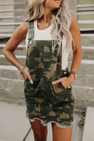 CAMO OVERALL DRESS
