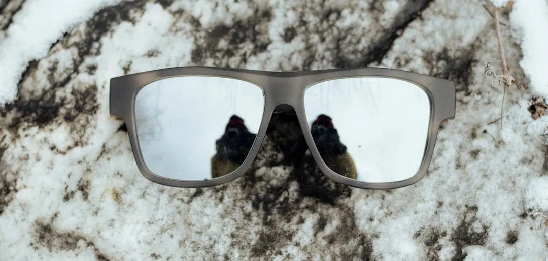 CAMP Eyewear Cliff Sunglasses Matte Pearl Grey | Walnut