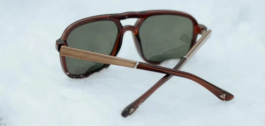 CAMP Eyewear Glacier Sunglasses Clay | Walnut