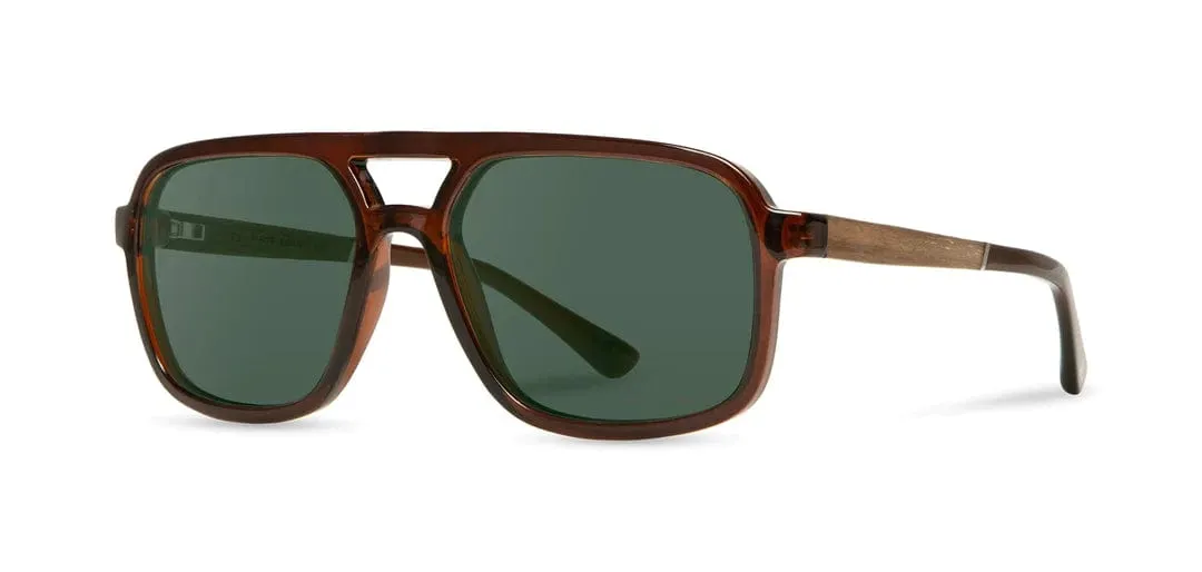 CAMP Eyewear Glacier Sunglasses Clay | Walnut