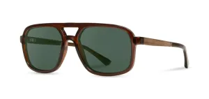 CAMP Eyewear Glacier Sunglasses Clay | Walnut