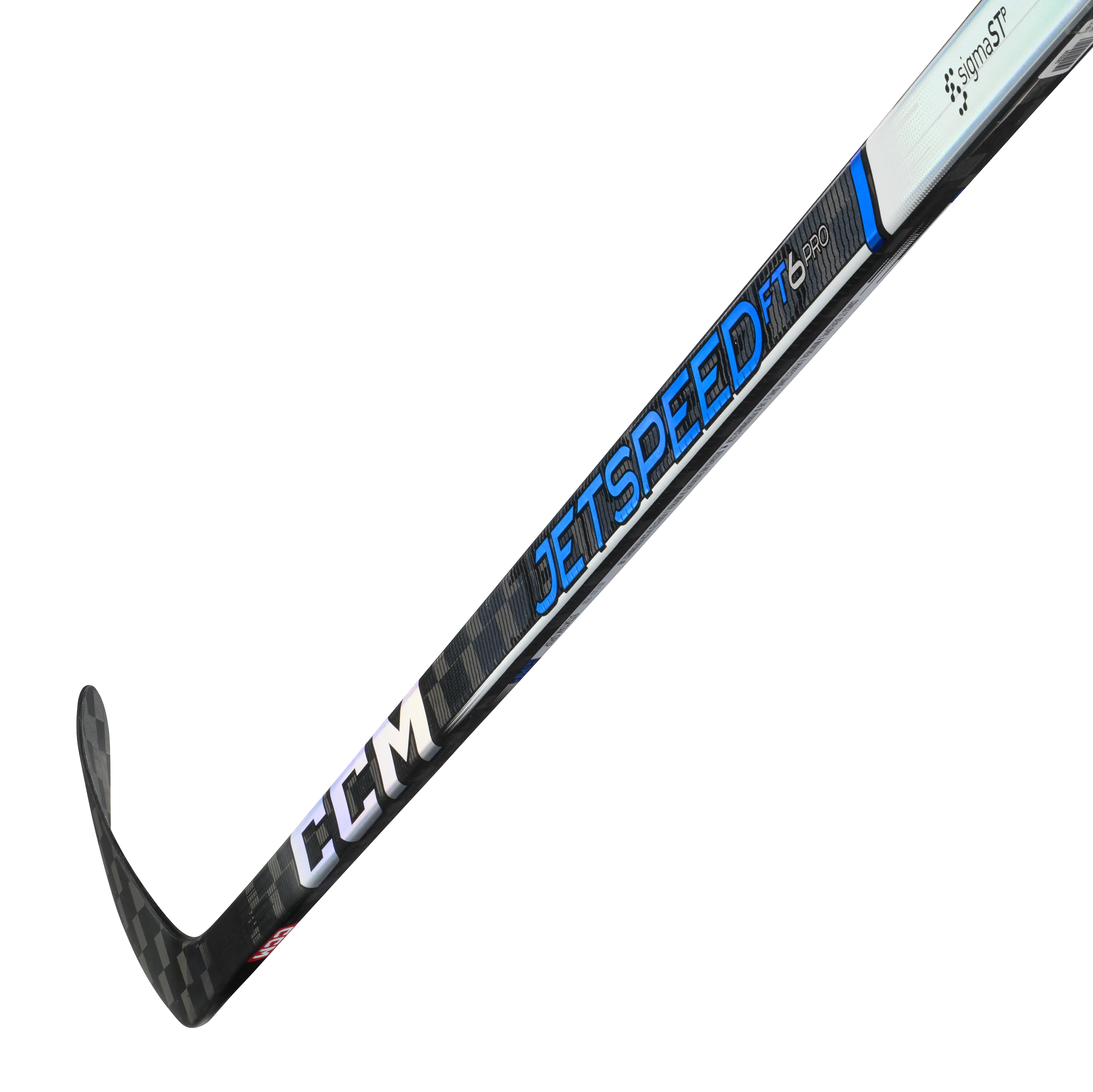 CCM JetSpeed FT6 Pro Intermediate Hockey Stick (Blue)