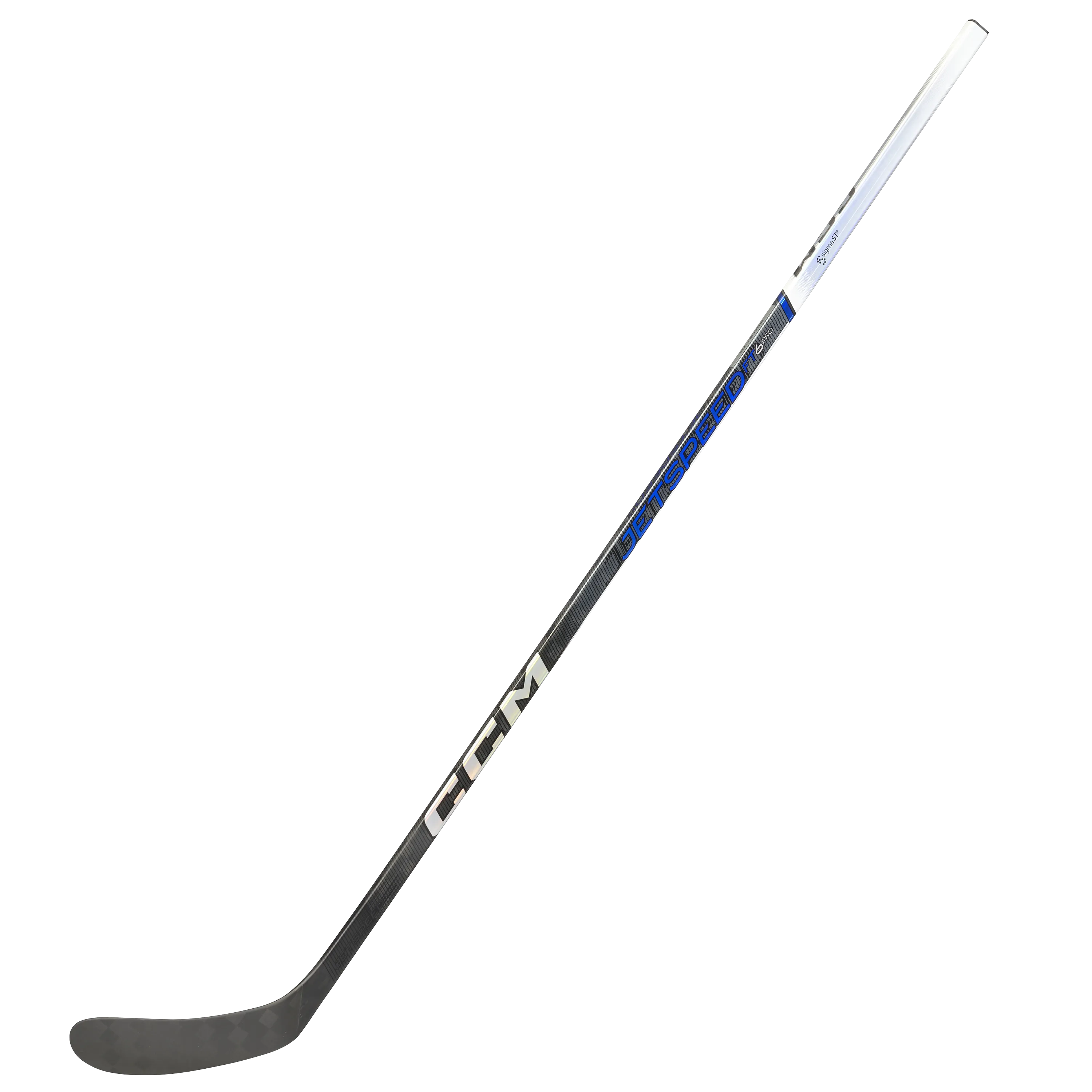 CCM JetSpeed FT6 Pro Intermediate Hockey Stick (Blue)