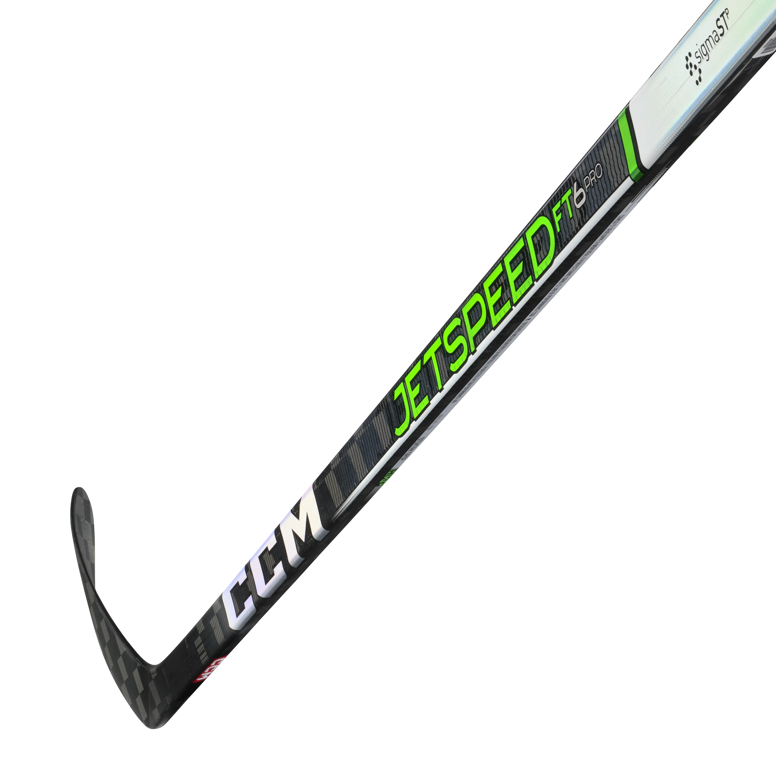CCM JetSpeed FT6 Pro Intermediate Hockey Stick (Green)