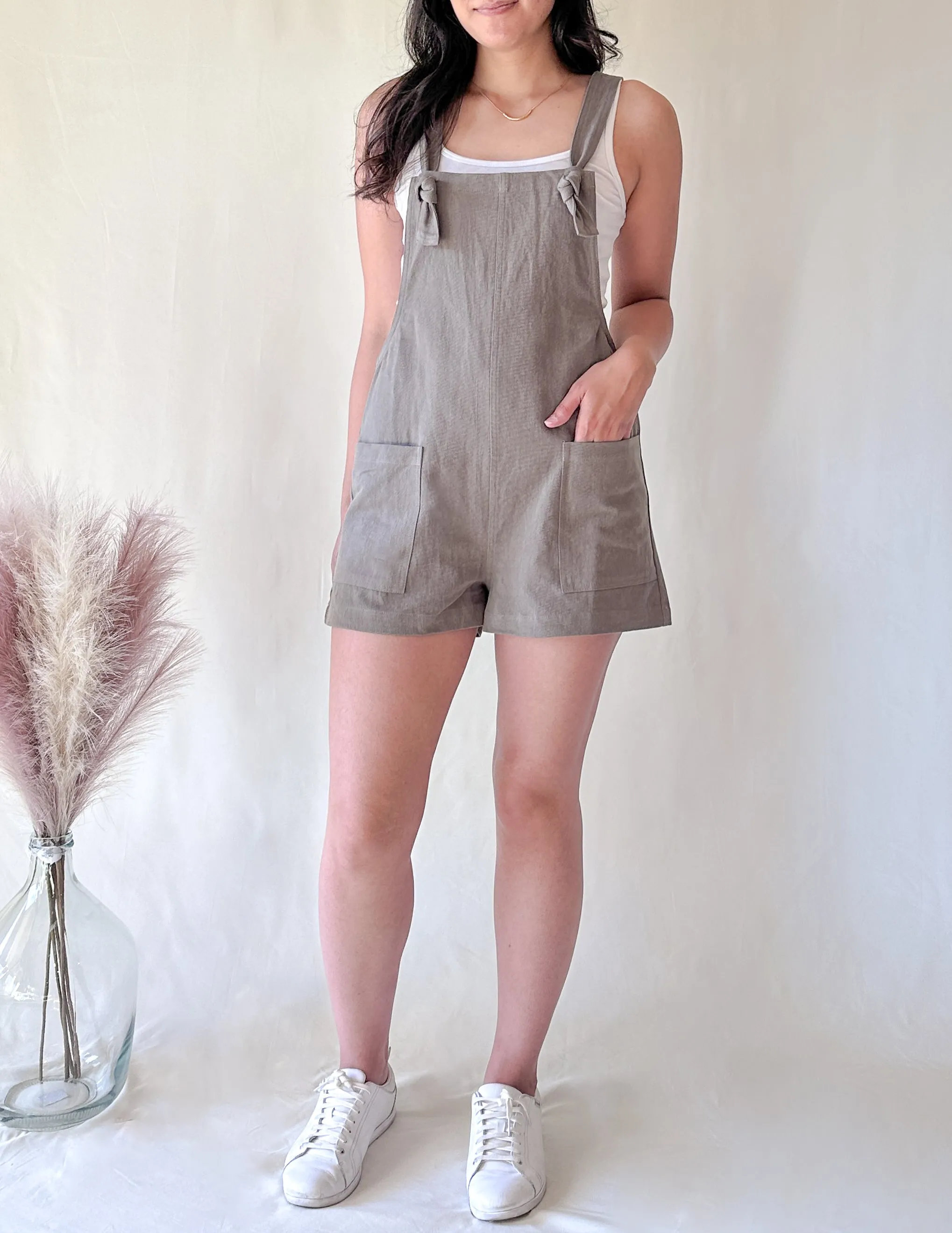 Charcoal Tie Overall