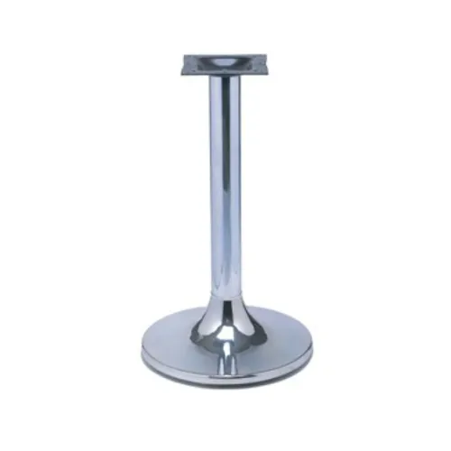 Chrome Retro Round Table Base 17