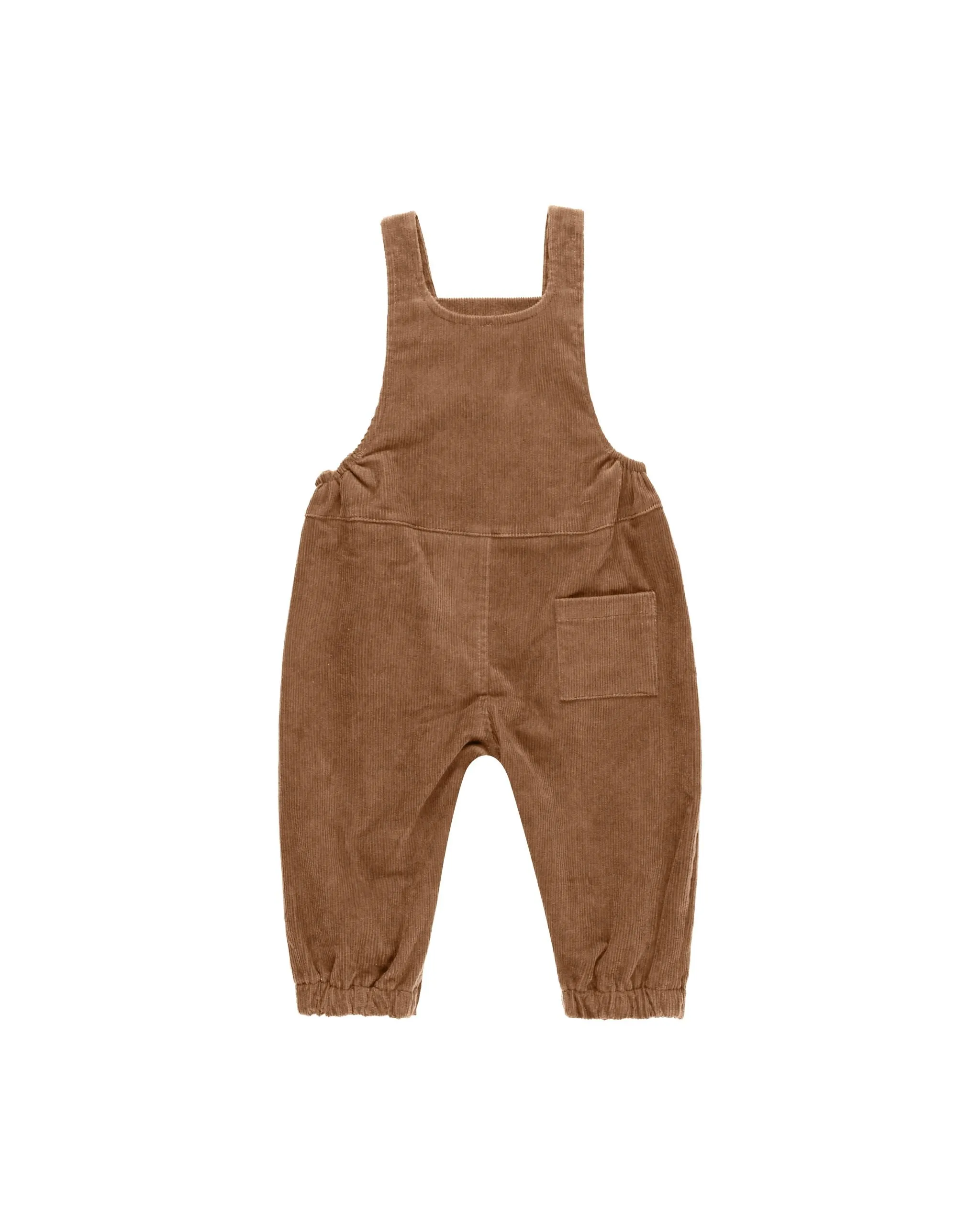 Corduroy Baby Overalls - Cinnamon