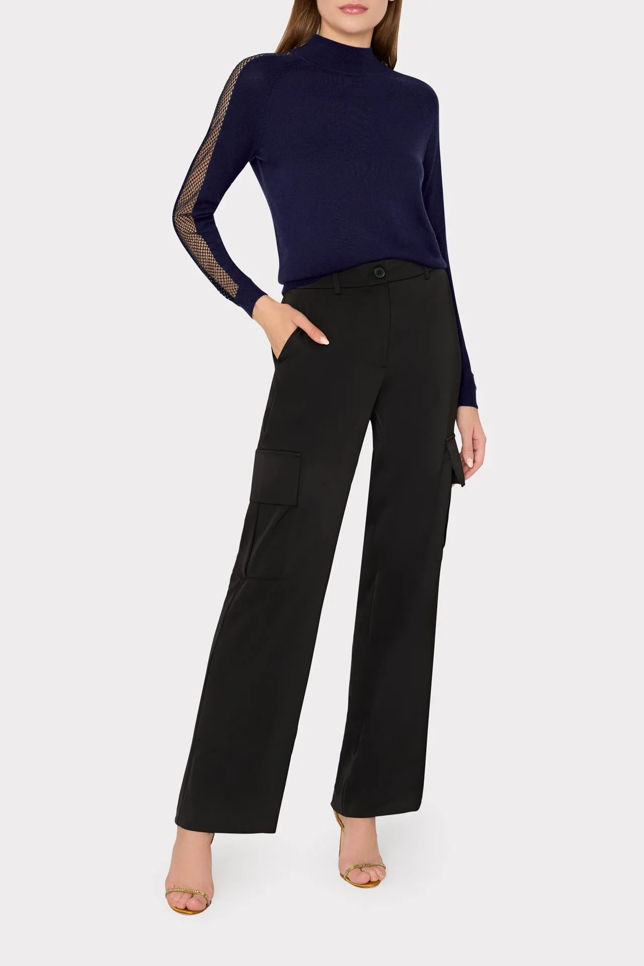 Crystal Racer Turtleneck