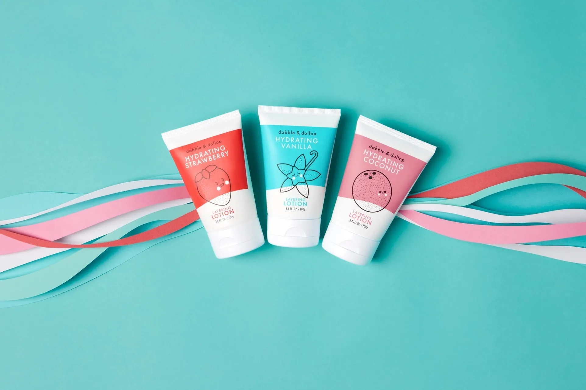 Dabble & Dollop Coconut All-Natural Layering Lotion