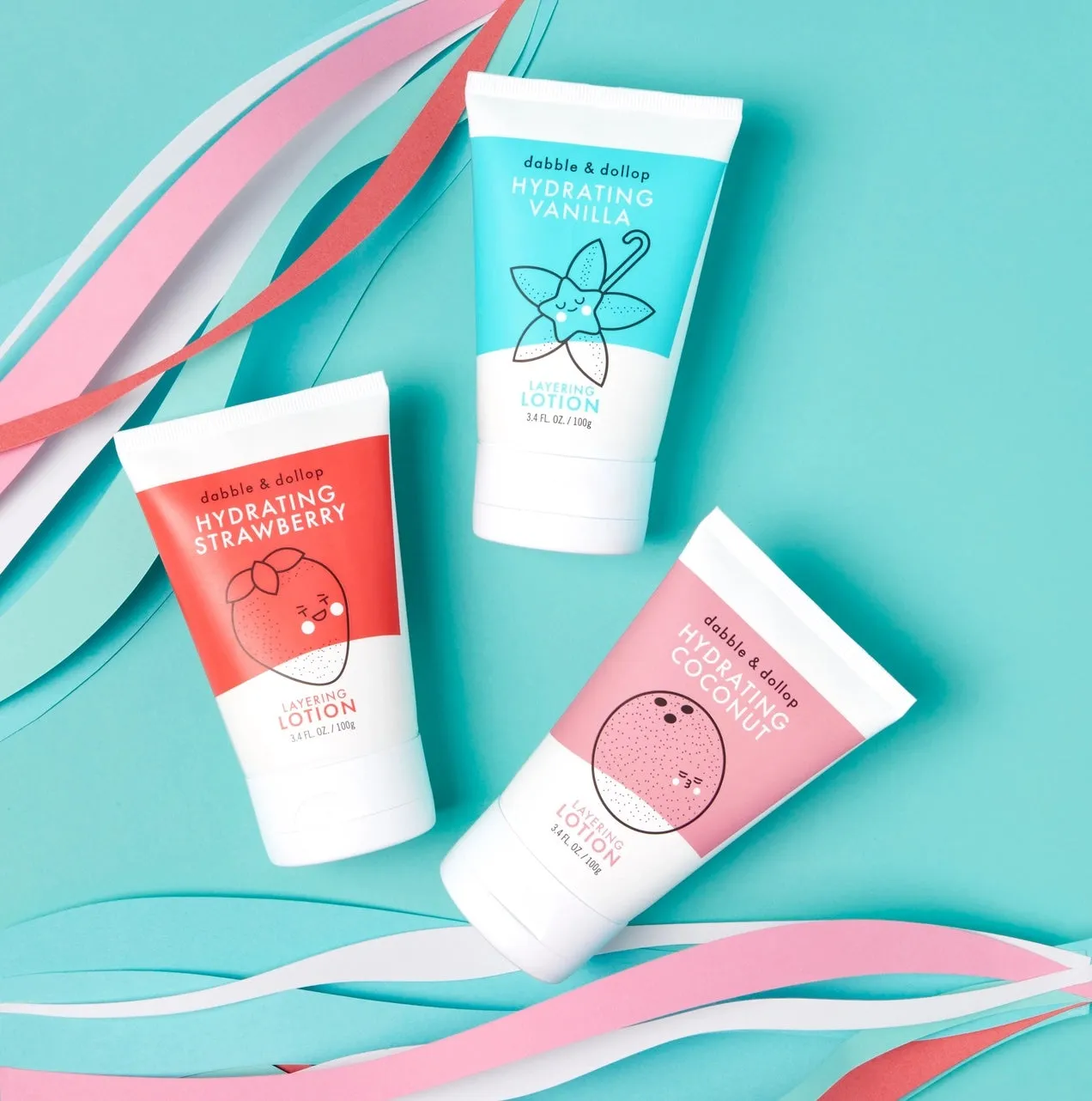 Dabble & Dollop Coconut All-Natural Layering Lotion