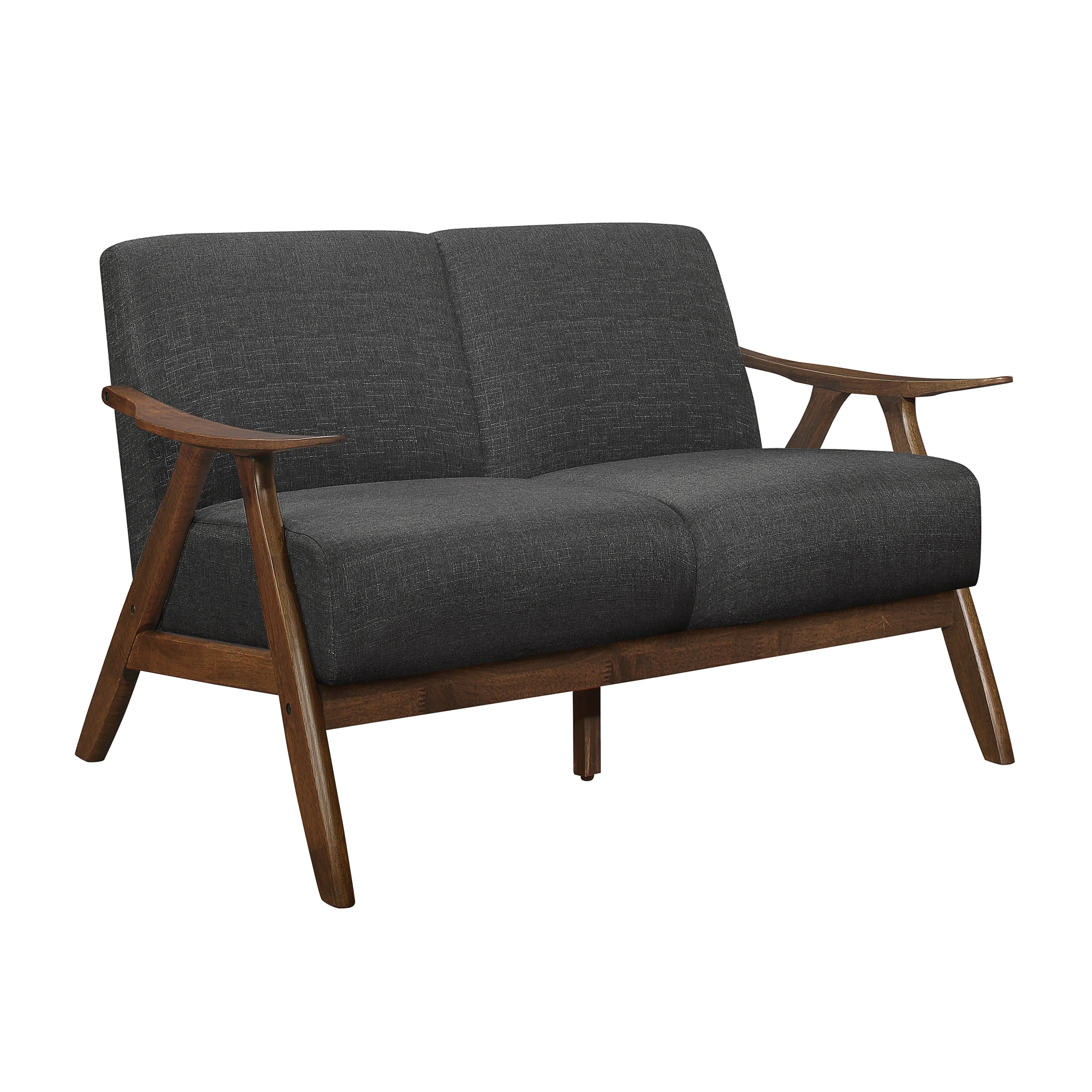 Damala Loveseat in Dark Grey