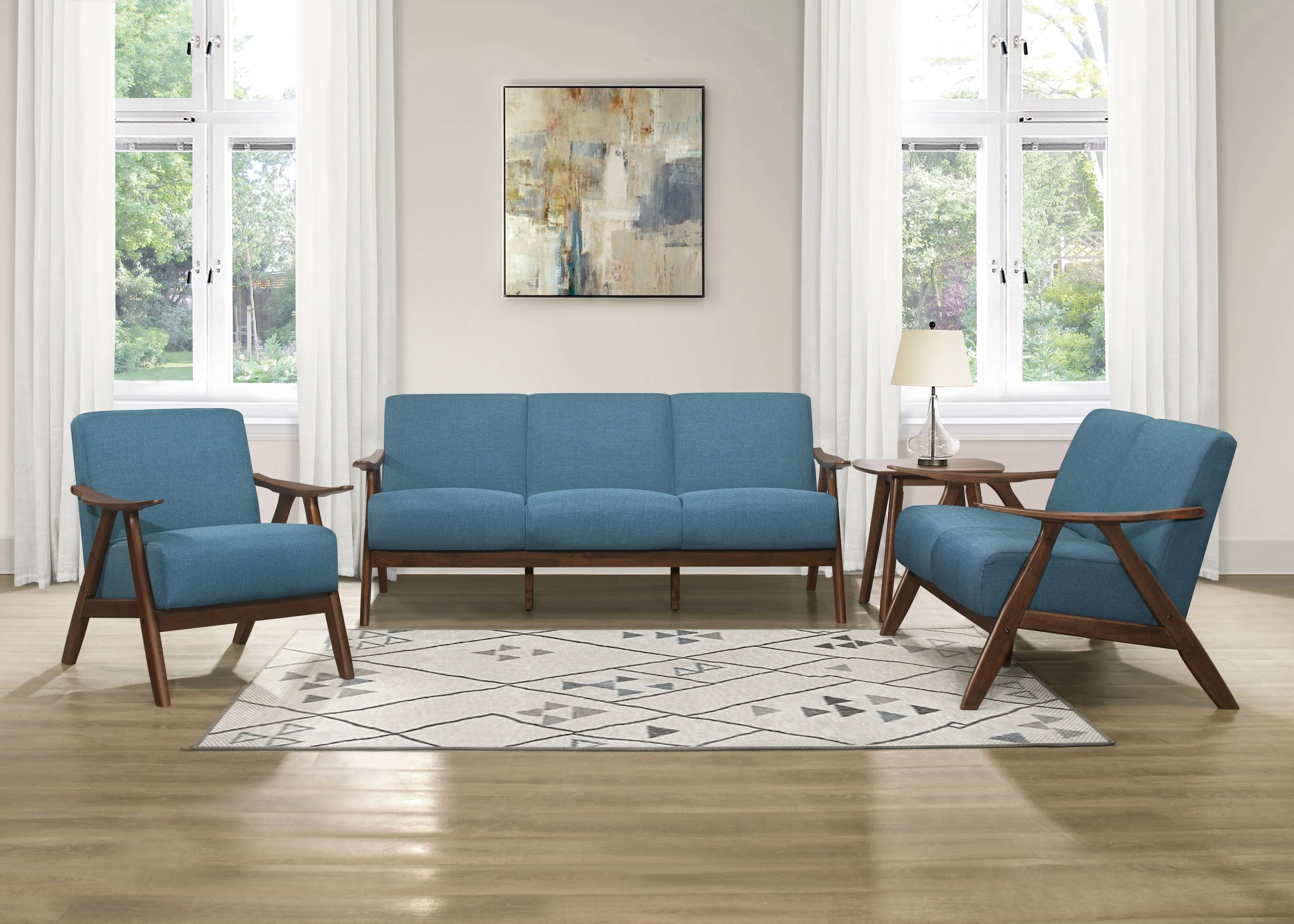 Damala Sofa in Blue