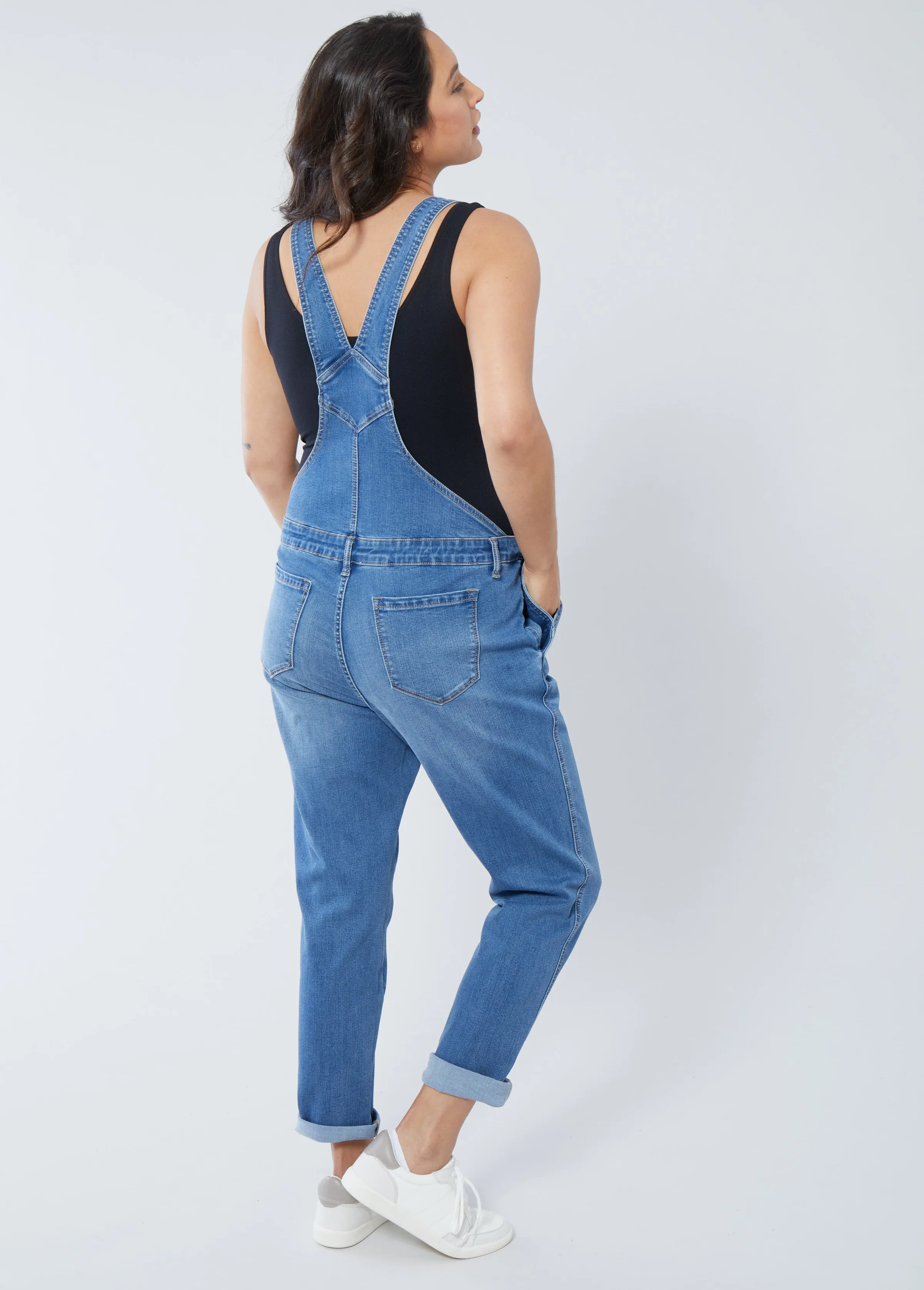 Denim Maternity Overall