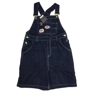 Denim Overall Shorts