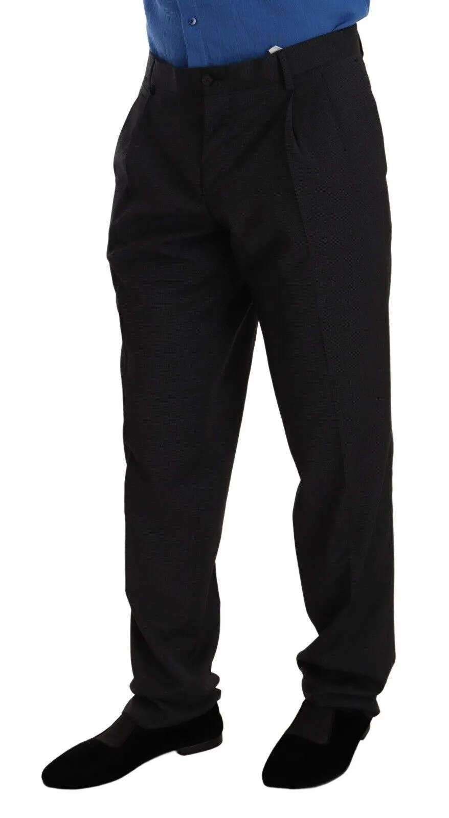Dolce & Gabbana Ventanni Black Men's Dress Pants Trouser