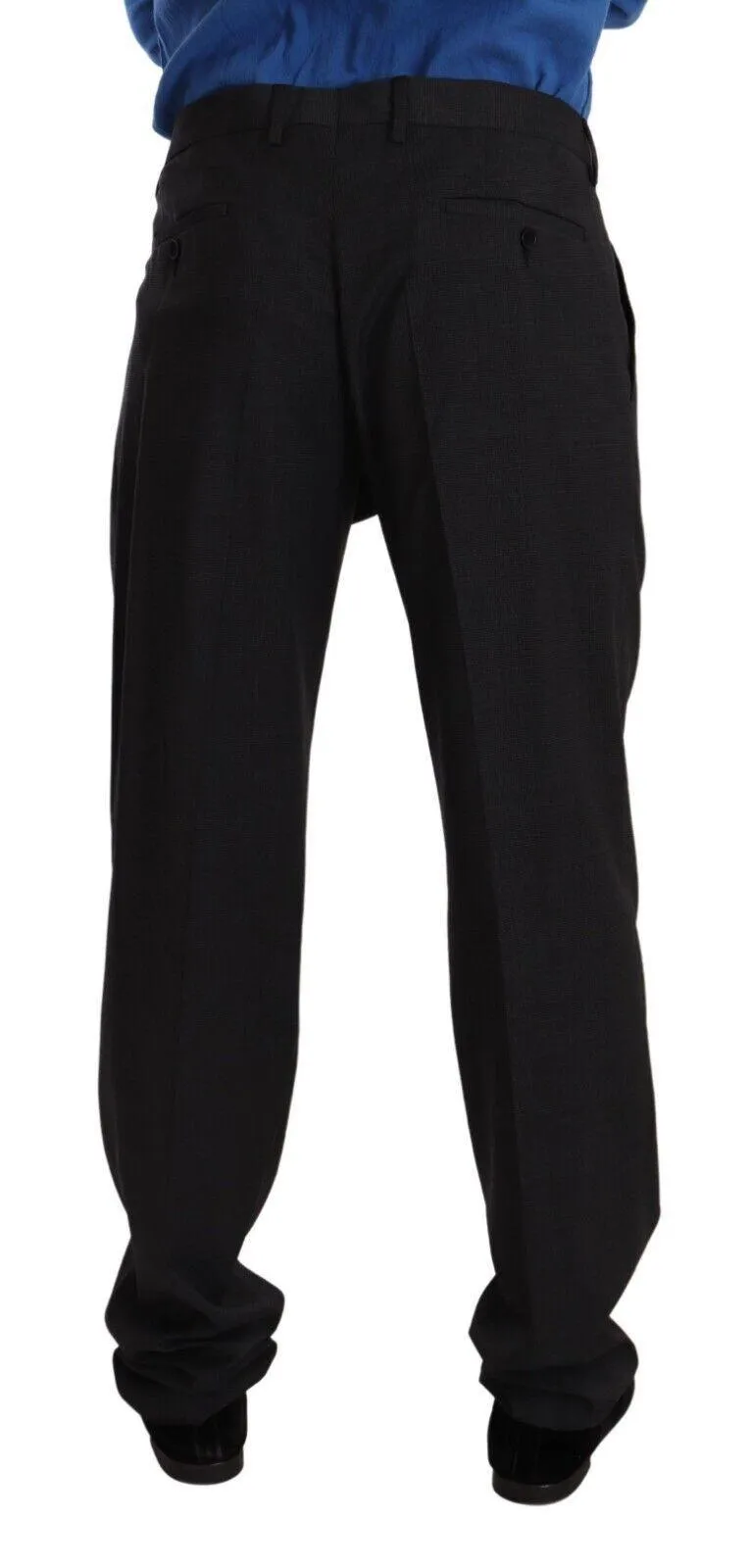 Dolce & Gabbana Ventanni Black Men's Dress Pants Trouser