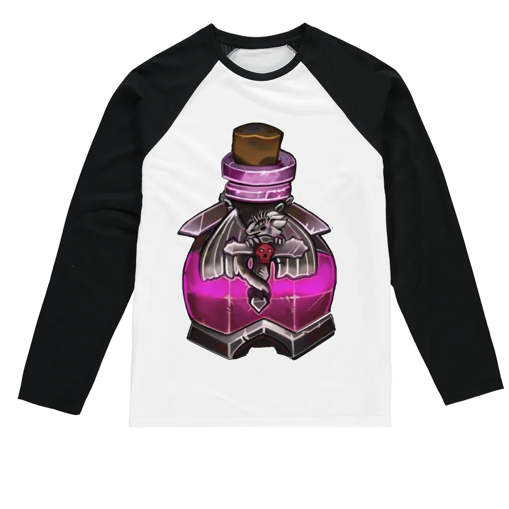 Dragon Potion Sublimation Baseball Long Sleeve T-Shirt