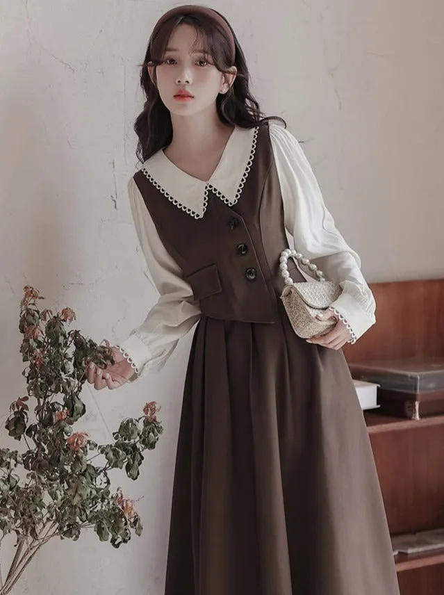 Dress Retro French Tea Break