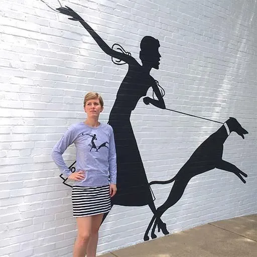 ESSE Mural Long Sleeve Gray T-Shirt