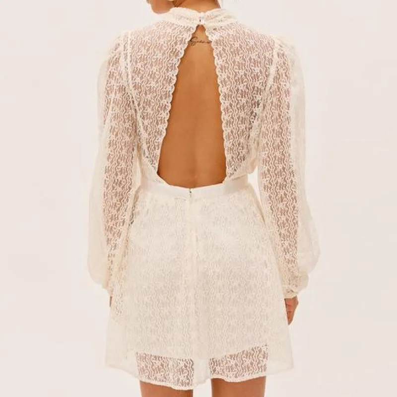 Etta Mini Dress Creme