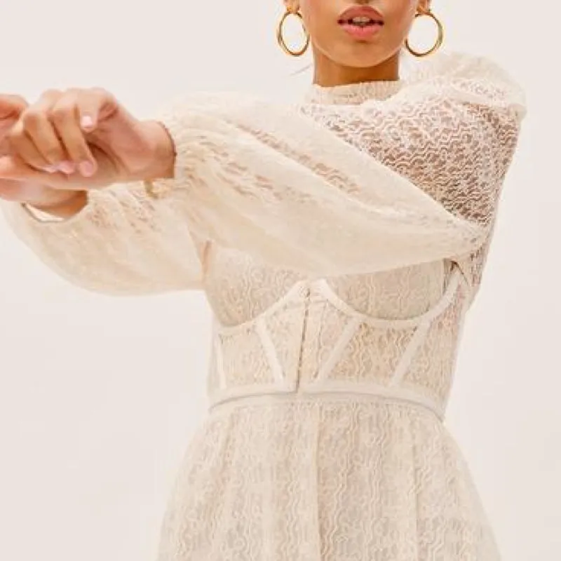 Etta Mini Dress Creme