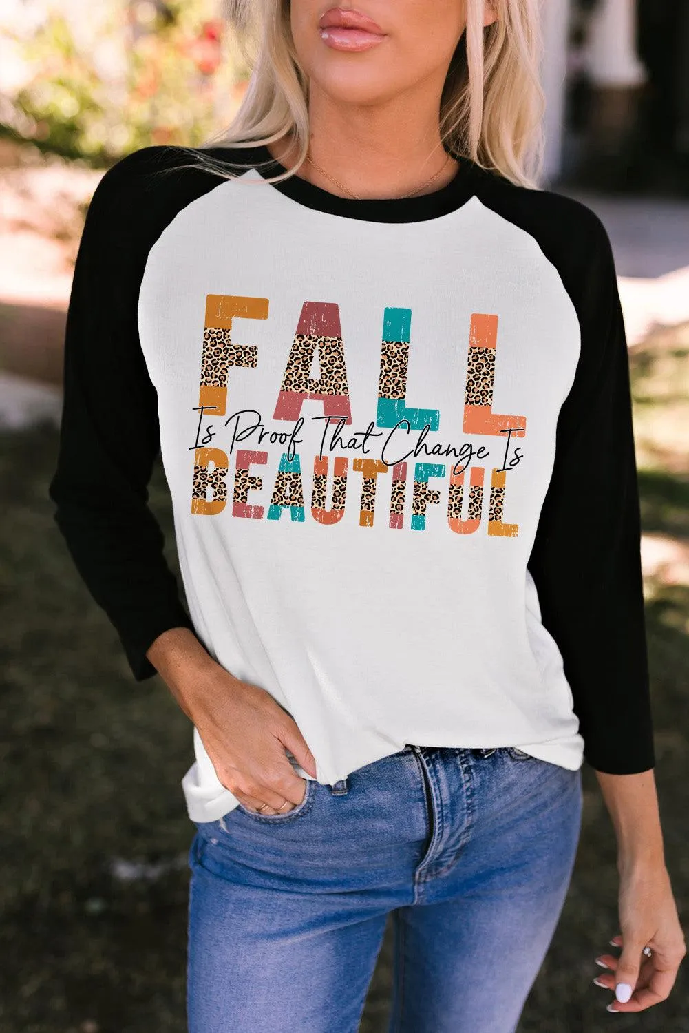 FALL IS PROOF THAT CHANGE IS BEAUTIFUL Graphic Tee
