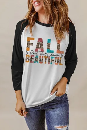 FALL IS PROOF THAT CHANGE IS BEAUTIFUL Graphic Tee
