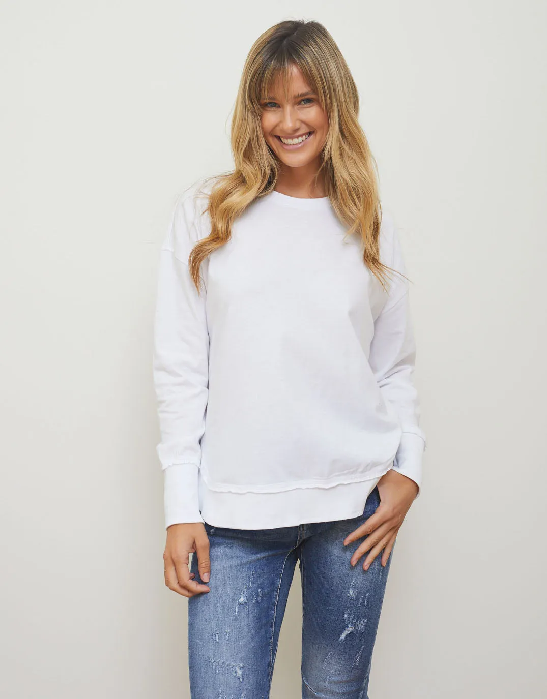 Farrah Long Sleeve - White