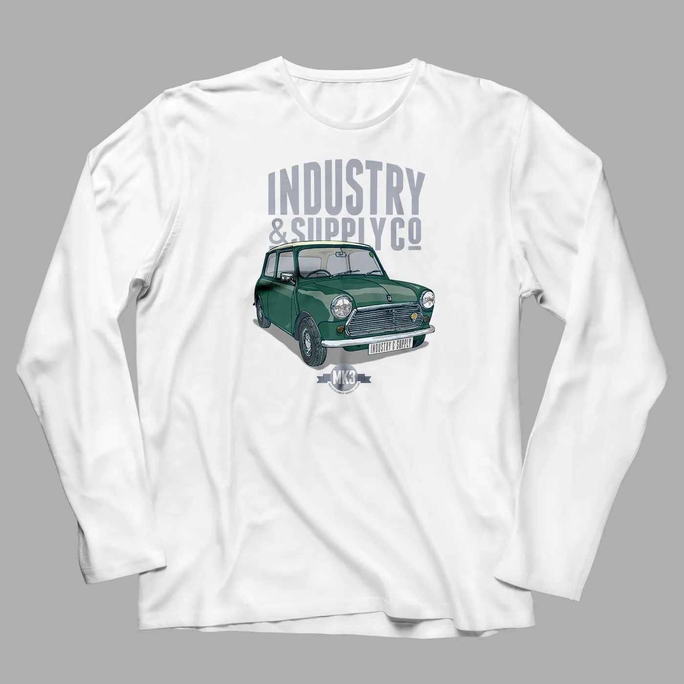 GREEN MINI MK3 LONG SLEEVE T-SHIRT
