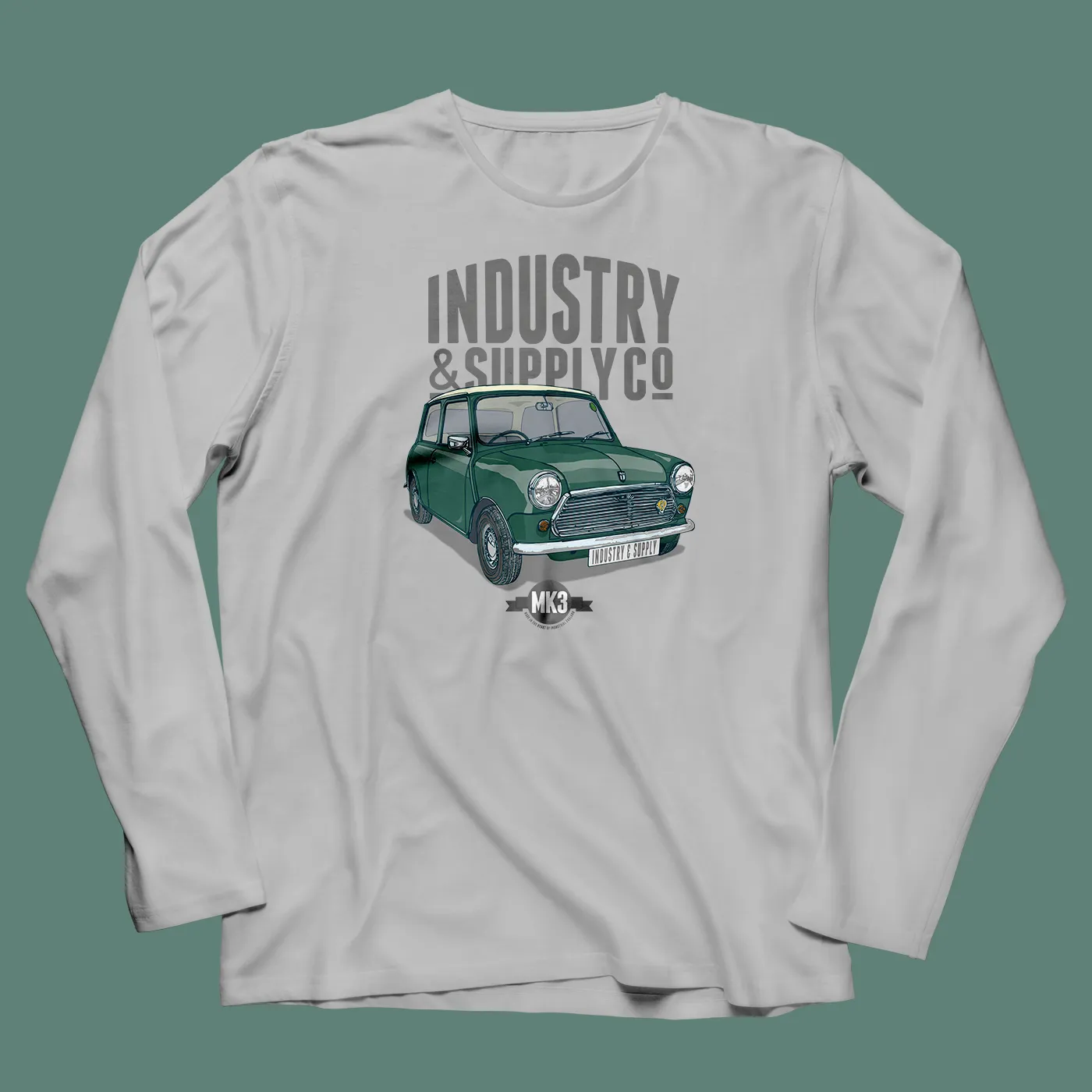 GREEN MINI MK3 LONG SLEEVE T-SHIRT